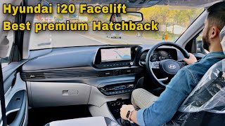 New Hyundai i20 facelift 12L drive impression  practical premium hatchback  Engine features [upl. by Annovahs]