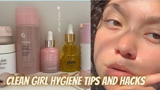 Clean girl hygiene tips and hacks  Hygiene tips every girl should know [upl. by Eramat]