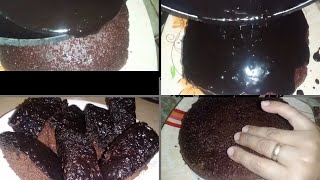 Chocolate brownie recipe without oven easy brownies recipe no oven recipes [upl. by Felt889]