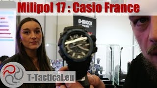 Milipol 17  Casio France  ttacticaleu [upl. by Koah57]