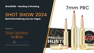 Hornady 7mm PRC Kalibervorstellung mit Jens Tigges shotshow2024 [upl. by Poland444]