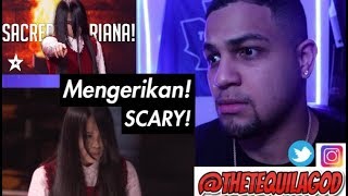 The Sacred Riana Magician Scales Wall  Americas Got Talent 2018 Reaction [upl. by Battista]