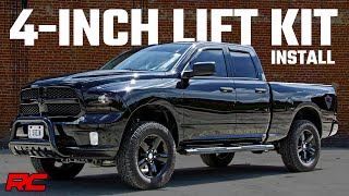 Installing 20122014 Ram 1500 4inch Suspension Lift Kit by Rough Country [upl. by Othilia]