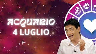 Acquario ♒️ Giovedì 472024🔮 Oroscopo di Paolo Fox  Primo posto allamore secondo al lavoro [upl. by Eiramyelhsa]