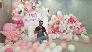 24TH BIRTHDAY BALLOON GARLAND IDEAS TO WOW YOUR FRIENDS TUTORIAL [upl. by Assadah]