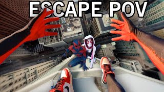 Miles Escapes SpiderVerse in Real Life POV [upl. by Henley68]