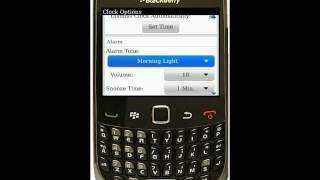 How To Change Your Alarm Tone  BlackBerry Tutorials [upl. by Enyaht]