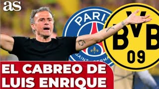 LUIS ENRIQUE responde cuando EL CHIRINGUITO le intenta TROLEAR  PSG  DORTMUND [upl. by Aim]