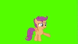 Scootaloo quotHere you goquot  Green Screen Ponies [upl. by Constanta489]