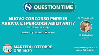 Nuovo concorso PNRR in arrivo E i percorsi abilitanti Le ultime notizie [upl. by Harli]