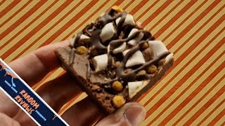 Lidl Smores Brownie  Random Reviews [upl. by Loralie]