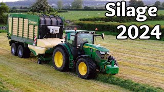 Silage 2024  Forage Wagon Action [upl. by Kirwin]