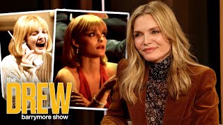 Michelle Pfeiffer Admits She Channeled Drews Scream Performance for What Lies Beneath [upl. by Ribble517]