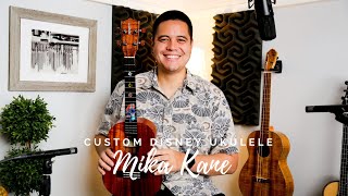 Kamaka quotDisney Stitch No16 of 100quot Ukulele  demo by Mika Kane [upl. by Ahsekyt679]