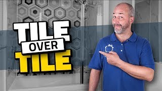 How To Tile Over Tile [upl. by Hayashi]