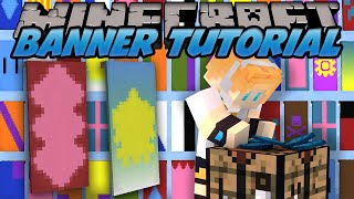 Minecraft Banner Crafting Tutorial [upl. by Carbone]