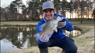 Throwing rattle traps for huge Crappie [upl. by Noisla]