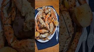 King crab boil reels shortvideo shortsfeed shorts short youtube yt cooking food foodie [upl. by Aiki656]