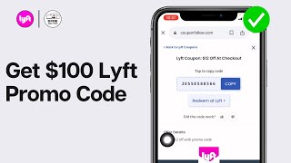 How To Get 100 Lyft Promo Code 2024  Lyft Promo Codes For Existing Users [upl. by Nadya610]