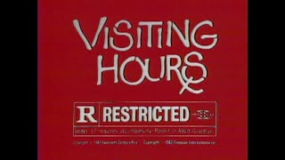 VISITING HOURS 1982 TV Spot C visitinghours visitinghourstrailer [upl. by Airekat]