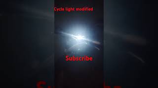 Cycle light💡 modified system [upl. by Nyleve]