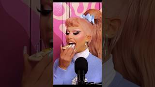 drag queen tries unhealthy school snacks 2braincellsleft [upl. by Nyrat150]