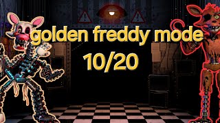 Fnaf 2 golden freddy 1020 again [upl. by Valeta]