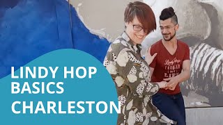 Learn Swing Dance Lindy Hop for Beginners Charleston Rhythm Class 1 of 6 [upl. by Isabella701]