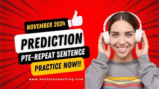 Repeat Sentence Practice  Prediction November  2024 [upl. by Japha384]