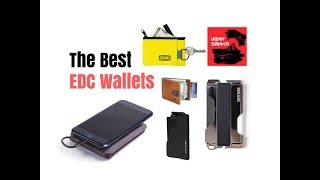 Top 5 EDC Wallets for 2018 [upl. by Mechling]