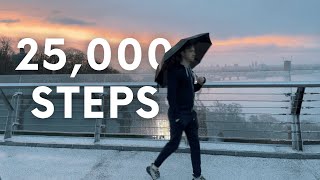 I Walked 25000 Steps a Day For 30 Days  It Worked [upl. by Stanwin]