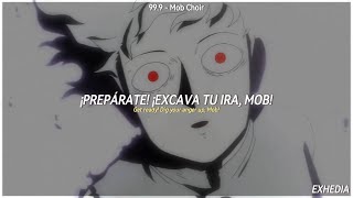 『AMV』 Mob Psycho 100  OP2  ❝ 999 ❞  Mob Choir 【Sub Español  Romaji】 [upl. by Howell]