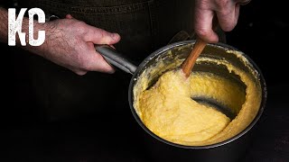 SUPER CREAMY Italian Polenta Recipe [upl. by Martainn]