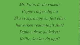 Stiftelsen  När herr ångström hade fest lyrics [upl. by Olds353]