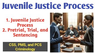 Juvenile Justice Process Pretrial Trial and Sentencing  Criminology CSS and PMS Lectures [upl. by Refanej153]