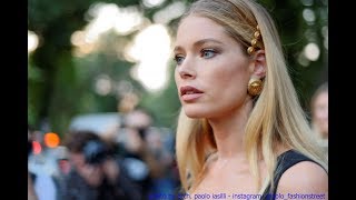 meet Victoria´s Secret Angel  DOUTZEN KROES Versace fashion show Milan Fashion Week092017 [upl. by Chari]