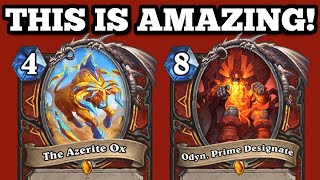 The BEST DECK in Hearthstone 100 to Legend with Renathal Control Warrior [upl. by Schechter]