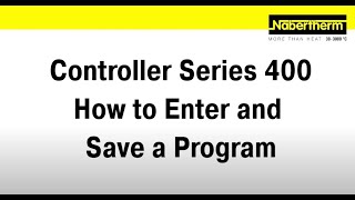 How to Enter and Save a Program [upl. by Joyce366]