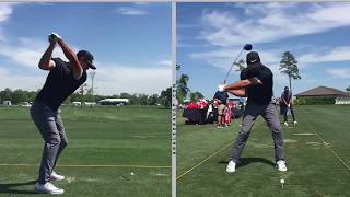 Brooks Koepka  Slow motion driver swing analysis [upl. by Drahcir]