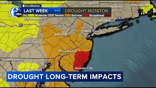 Areas of severe extreme drought expand throughout Delaware Valley [upl. by Cordi]