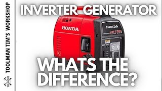 INVERTER GENERATOR Whats the DIFFERENCE between an INVERTER GENERATOR and a regular generator [upl. by Zigmund417]