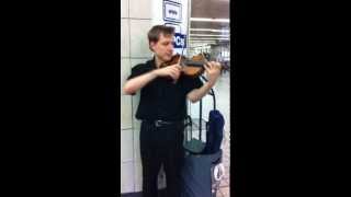 Paganini Caprice No1 Violin violence [upl. by Harobed756]