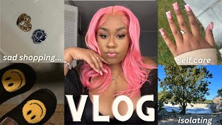 WEEKLY VLOG Getting my life together while severely depressed Nails Hair Shopping Etc RYKKY [upl. by Hodosh39]