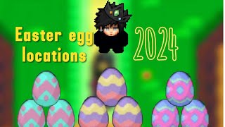 Easter egg locations 2024  Graal online Classic [upl. by Hooper413]