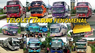 KOMPILASI TELOLET BASURI BUS INDONESIA Berbagai nada amp modul V1 V2 V3 termasuk telolet Pakistan [upl. by Auhoj8]