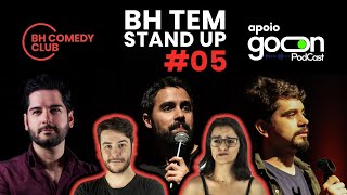 BH tem Stand up 05 com Bruno Costoli Guilherme Santez Camila Raquel Igor Araújo e Illan Carvalho [upl. by Knepper]