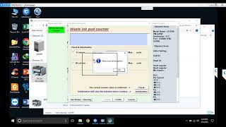 廃インク吸収パッドのエラーをReset PMG4500 Adjustment Programで解除！（EPSON PMG4500で挑戦）現実 [upl. by Rialc]