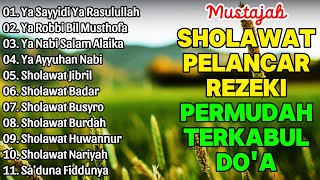 KUMPULAN SHOLAWAT MERDU PENENANG HATI TERBARU 2024  Sholawat Jibril Sholawat Burdah Huwannur [upl. by Eelik]