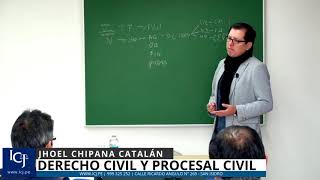 CLASE INTRODUCTORIA EN DIPLOMADO 100  PRÁCTICO EN DERECHO CIVIL Y PROCESAL CIVIL [upl. by Anyahs]