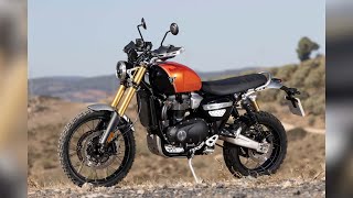 Triumph Scrambler 1200 X amp Triumph Scrambler 1200 XE 2024 [upl. by Nosyk]